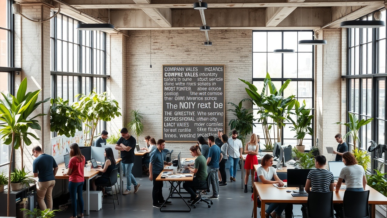 Launchly team members collaborating in a modern office space